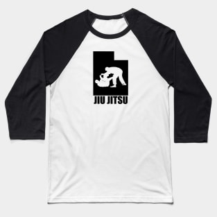 Utah BJJ (w/ Text) Baseball T-Shirt